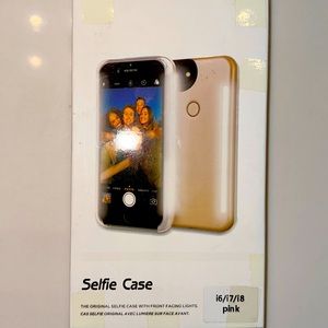 iPhone 6/7/8 Selfie Case- brand new never opened - pink